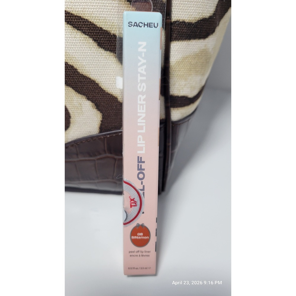 Sacheu Peel-Off Lip Liner Women 0.12oz 08 SINamon New Longwear‎ Stain